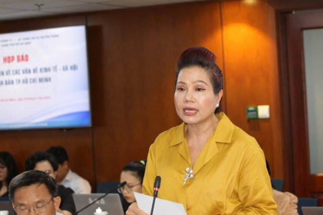 Cựu Tổng gi&aacute;m đốc SJC L&ecirc; Th&uacute;y Hằng.