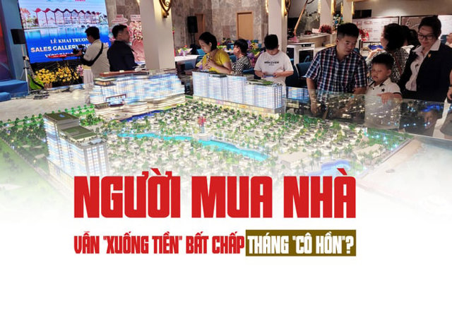 Người mua nhà vẫn “xuống tiền” bất chấp tháng “cô hồn” - Ảnh 1