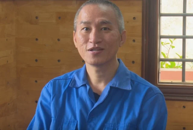 Đối tượng Đỗ Thanh T&acirc;m tại Cơ quan điều tra.