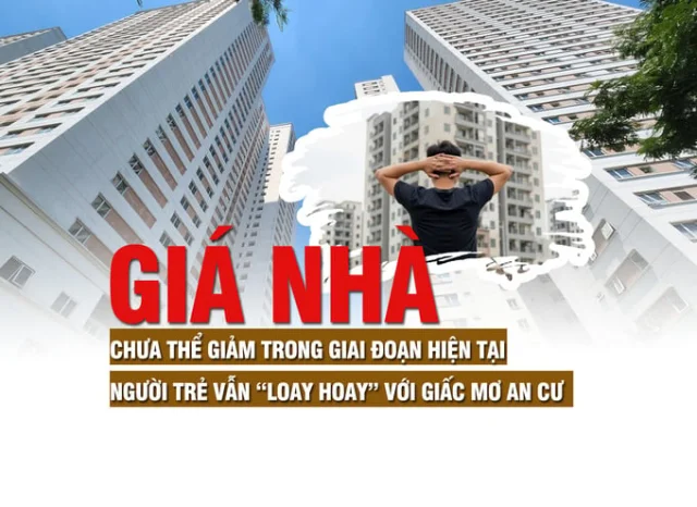 Giá nhà chưa thể giảm trong giai đoạn hiện tại, người trẻ vẫn “loay hoay” với giấc mơ an cư - Ảnh 1