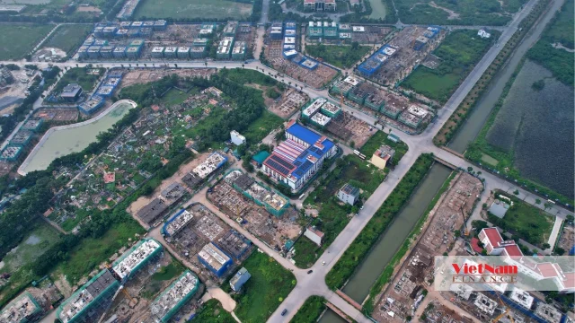 Khu đô thị Thanh Hà: Đại công trường rầm rộ thi công sau nhiều năm 'đóng băng' - Ảnh 2