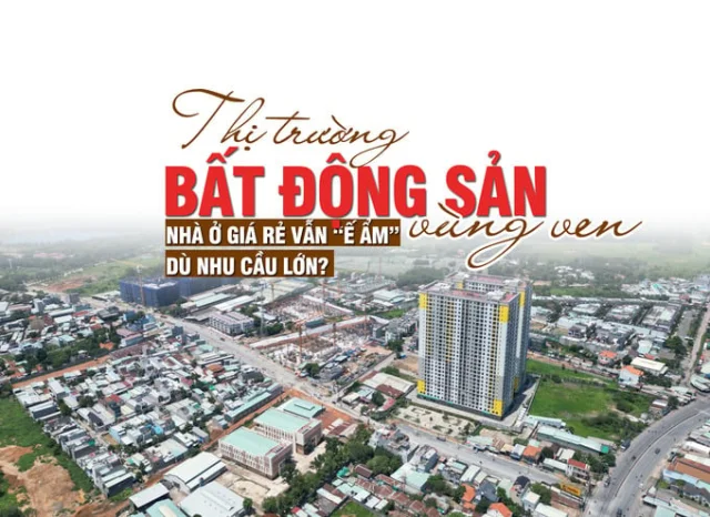 Thị trường bất động sản vùng ven: Nhà ở giá rẻ thanh khoản chậm - Ảnh 1